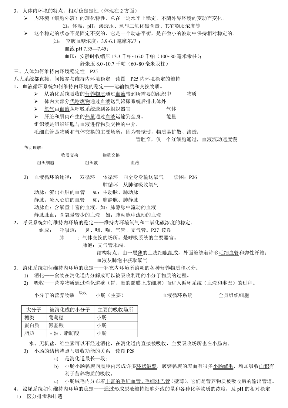 初中生命科学复习资料_第3页