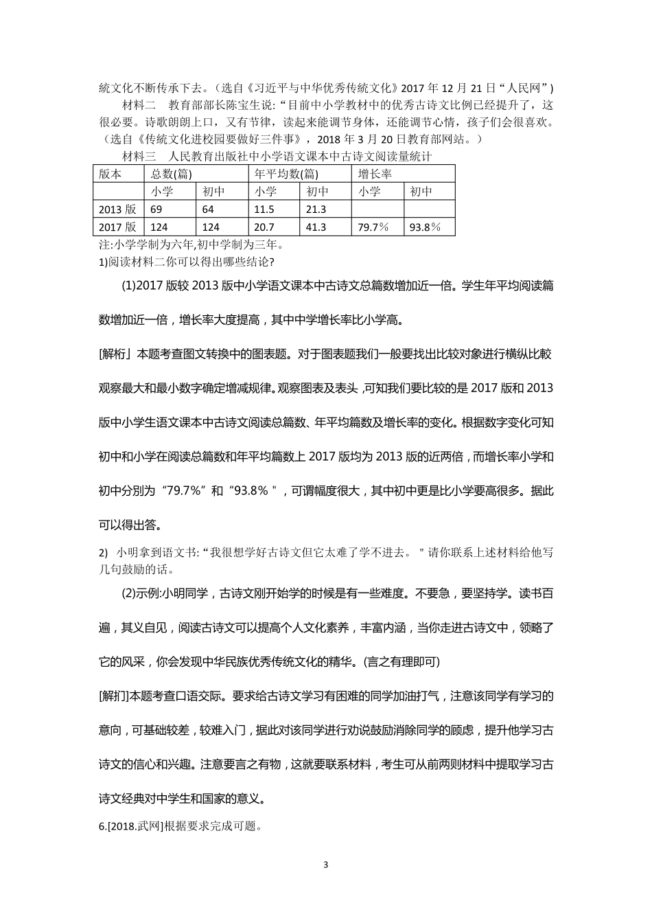 初中语文综合性学习专题训练_第3页