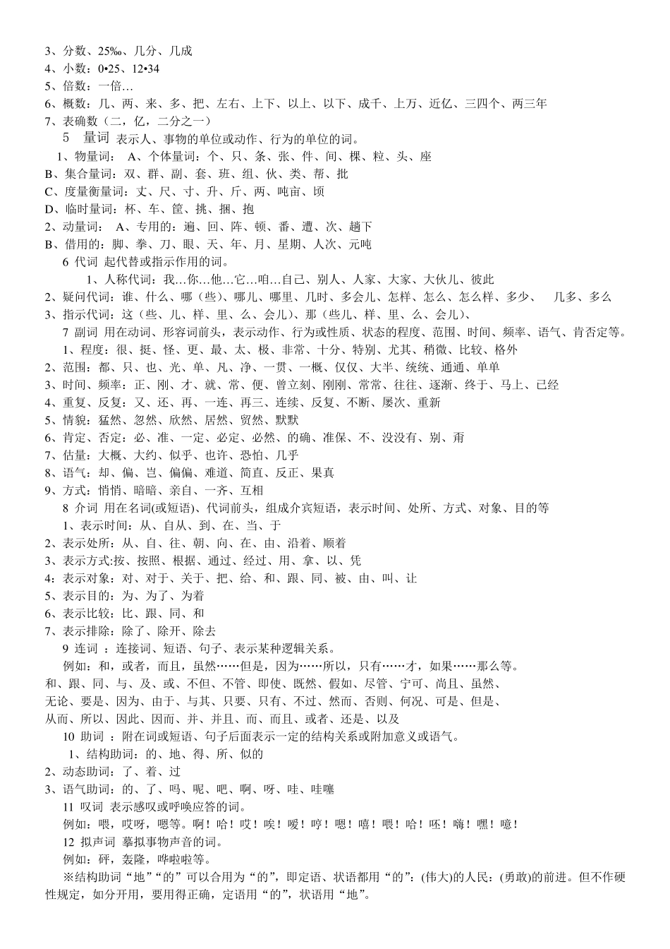 初中语文语法基础知识全集_第2页