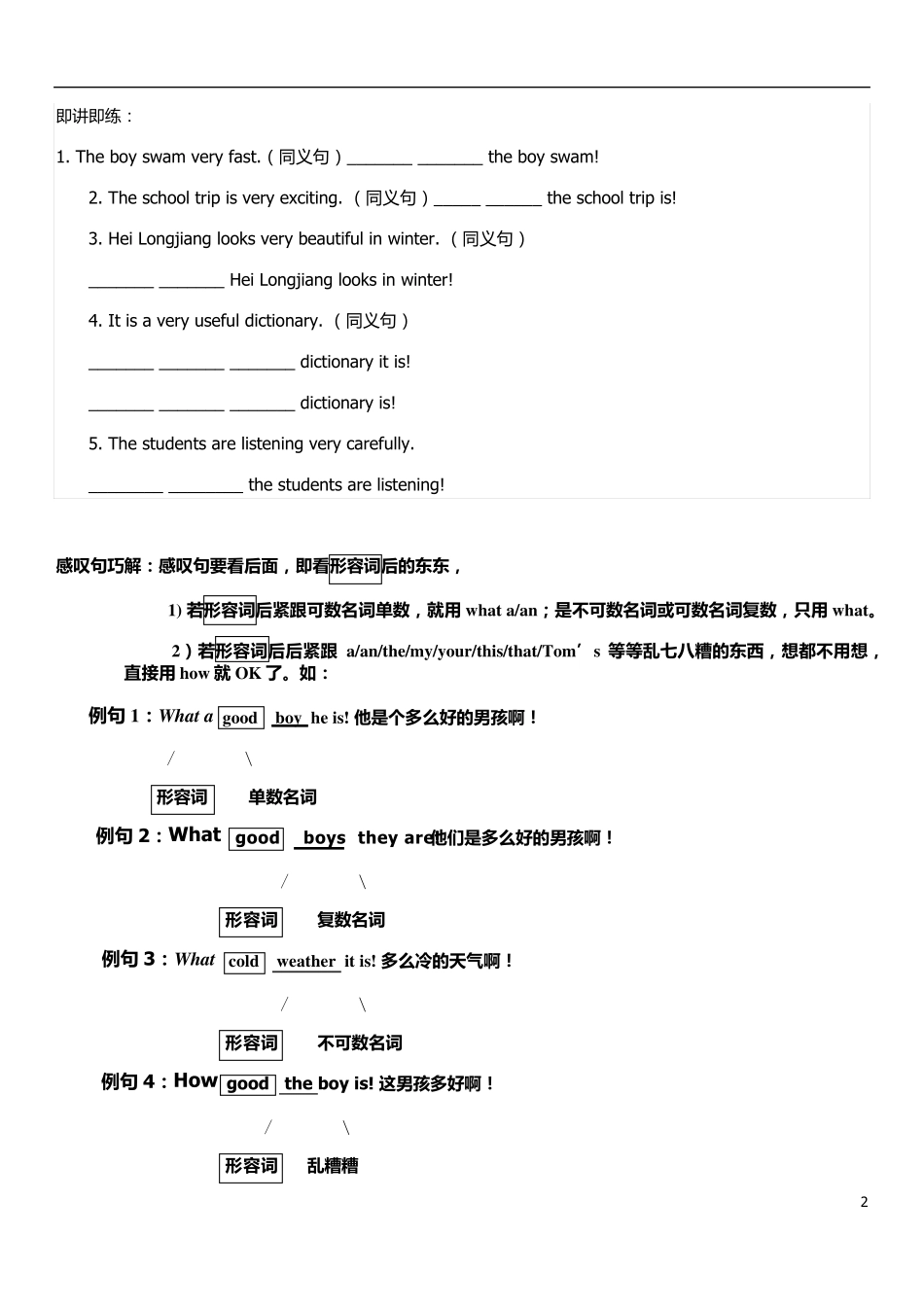 初二Unit9Canyoucometomyparty知识点归纳_第2页