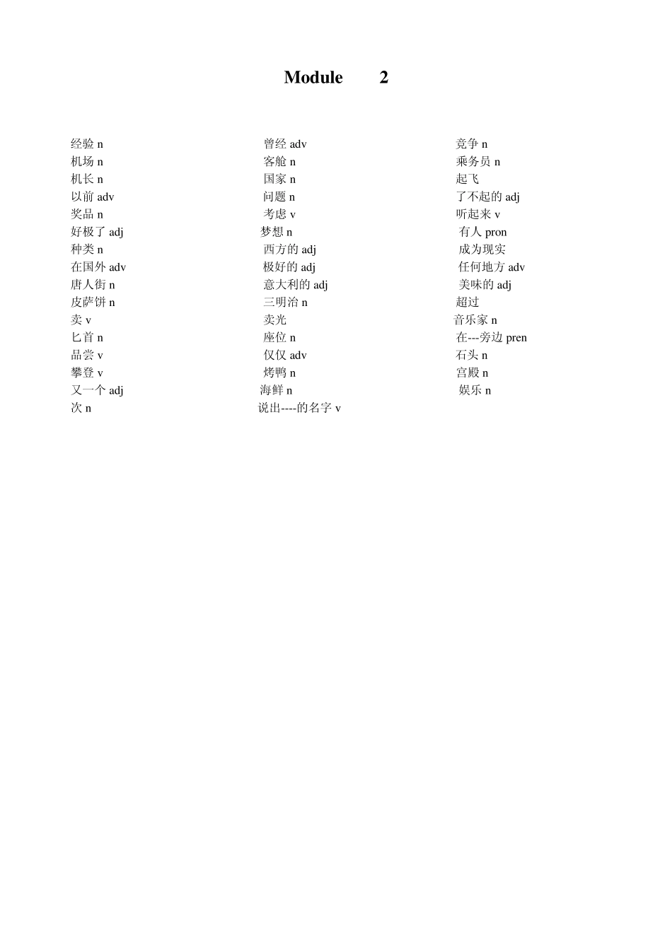 初二上册英语单词_第2页