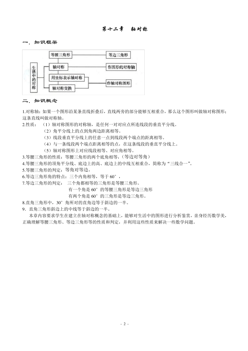 初二数学复习资料_第2页