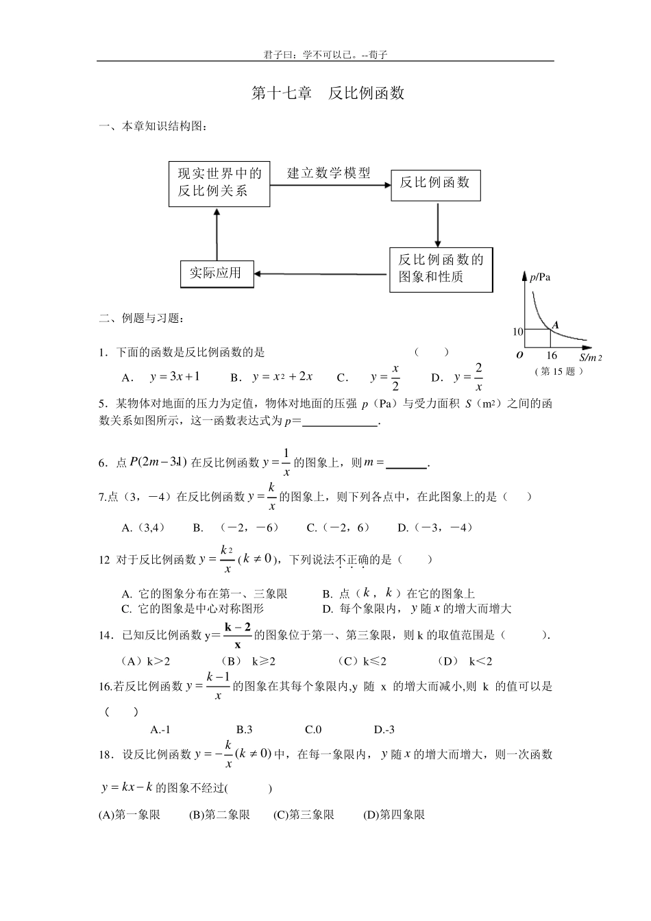 初二数学总复习经典例题含答案_第2页