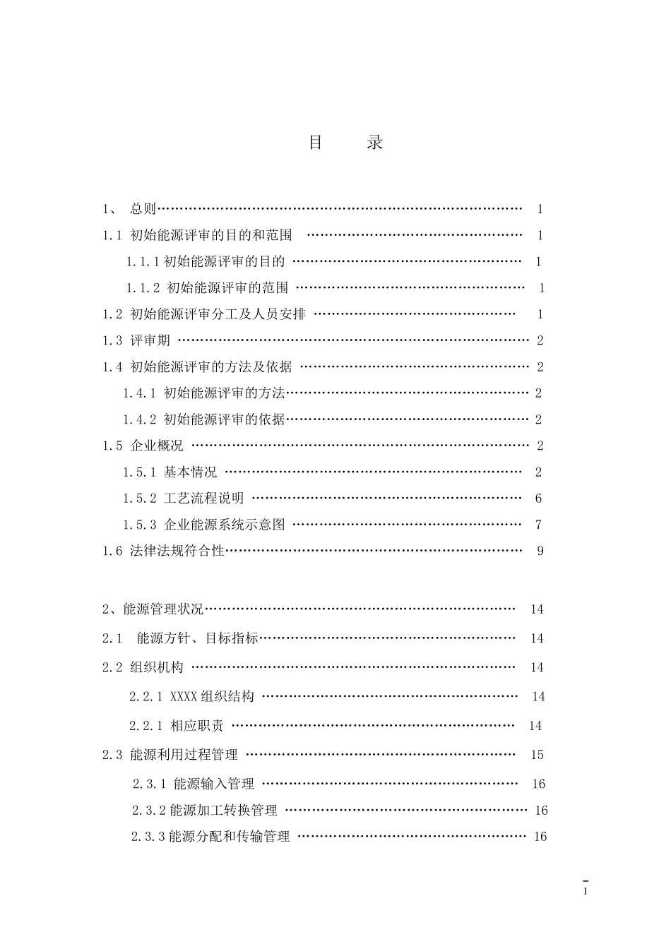 初始能源评审报告模板_第2页