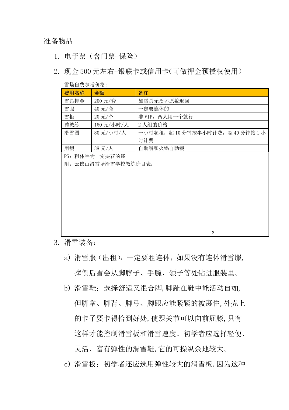 初学滑雪完全攻略_第1页