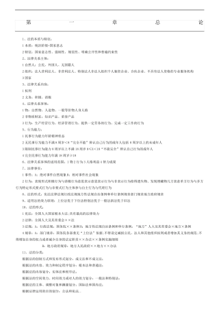 初级会计《经济法基础》知识点
