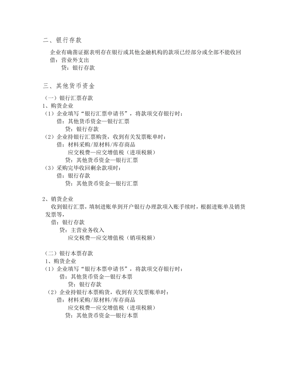 初级会计分录大全_第2页