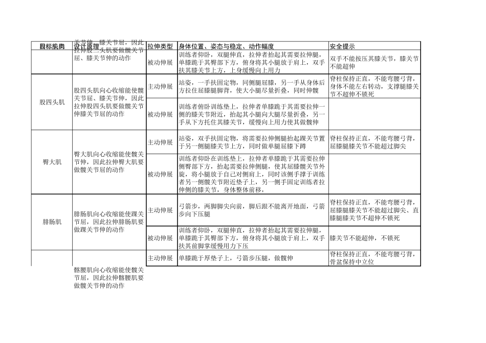 初级健身教练拉伸技术_第3页