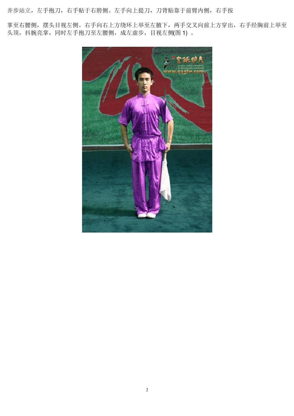 初级刀术_图解_真人图示版_第2页
