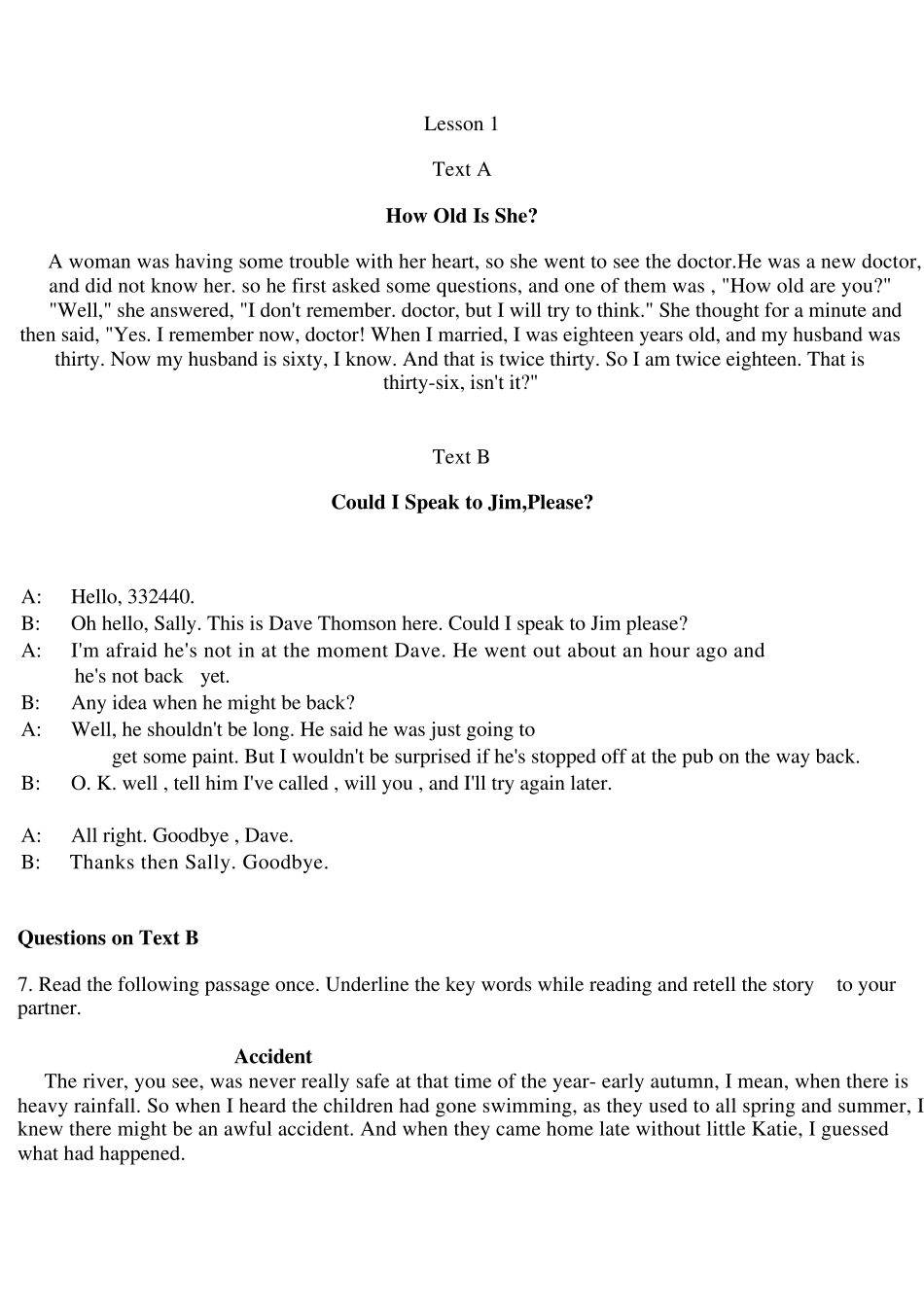 初级英语口语_第1页