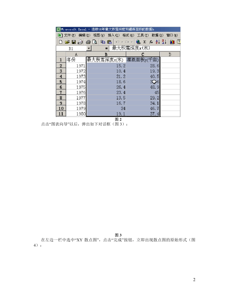 利用Excel进行线性回归分析汇总_第2页