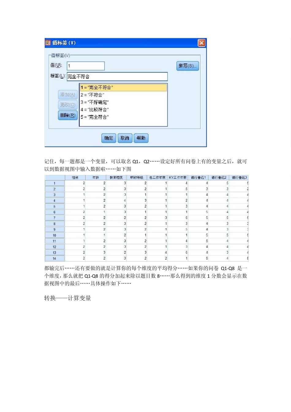 利用SPSS做数据分析_第2页