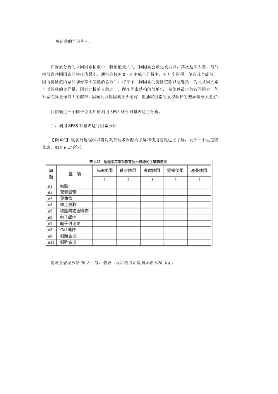 利用SPSS进行量表分析_第3页