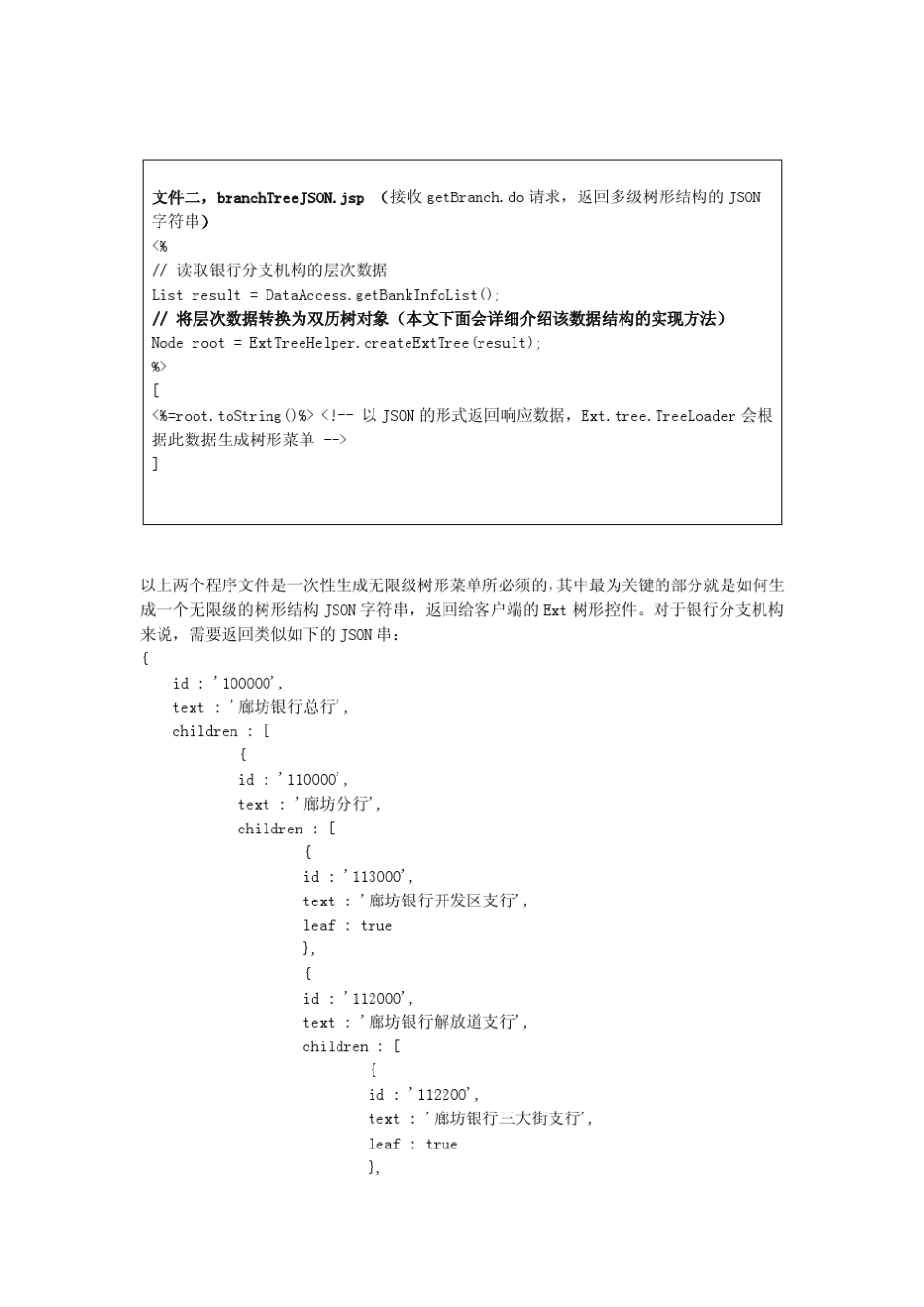 利用双历树实现ExtJS中的无限级树形菜单(一种构建多级有序树形结构JSON的方法)_第3页