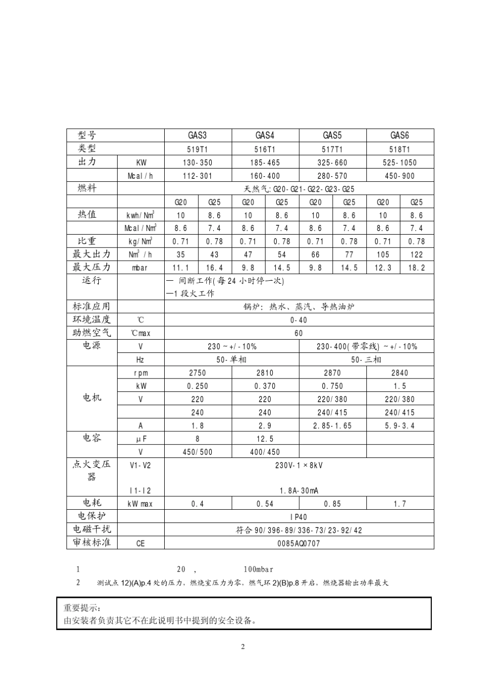 利雅路燃烧器说明书_第3页