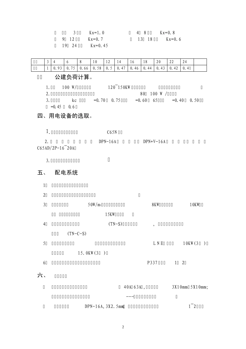 别墅电气技术设计统一规定2006.11修订_第2页