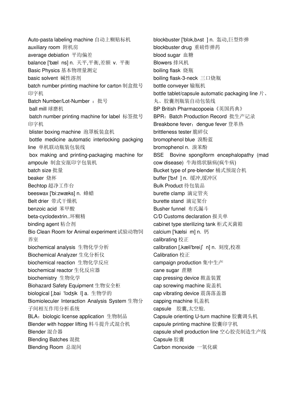 制剂专业英语单词汇总_第3页