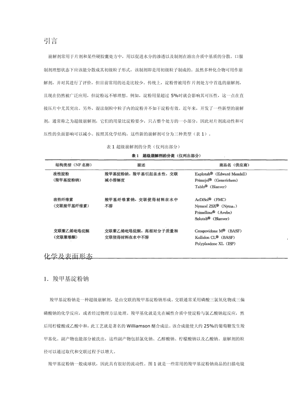 制剂技术百科全书——超级崩解剂的性质及其作用_第2页