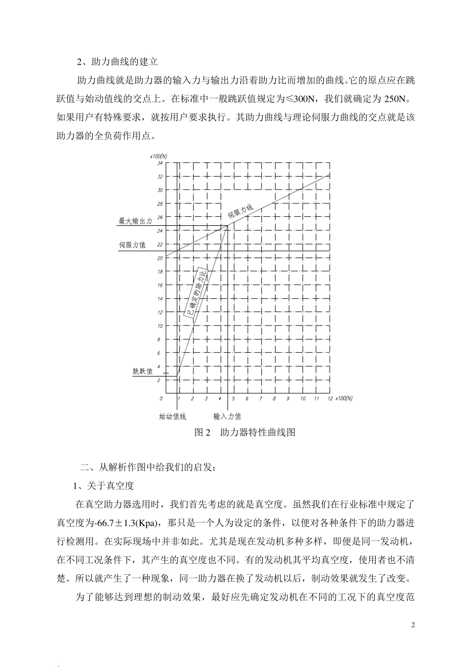 制动真空助力器特性曲线解折分折_第3页
