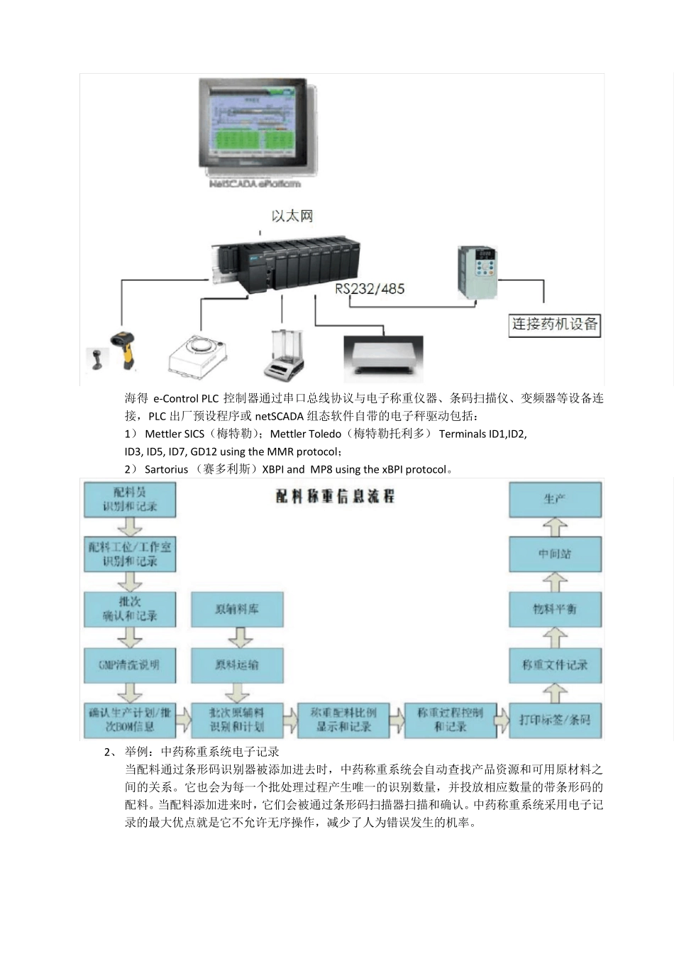 制药行业配料称重系统方案_第3页
