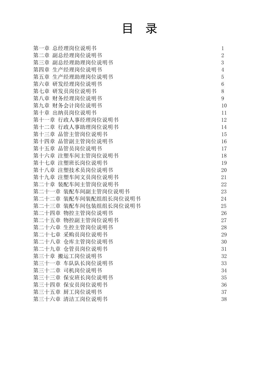 制造业岗位职责_第1页