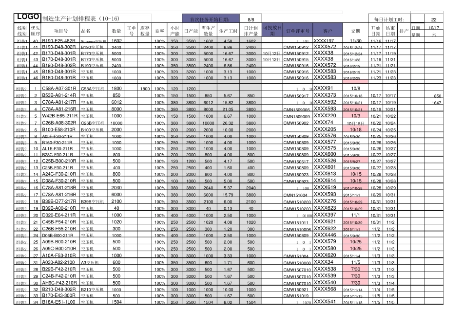 制造组装计划(自动排程表)_第2页