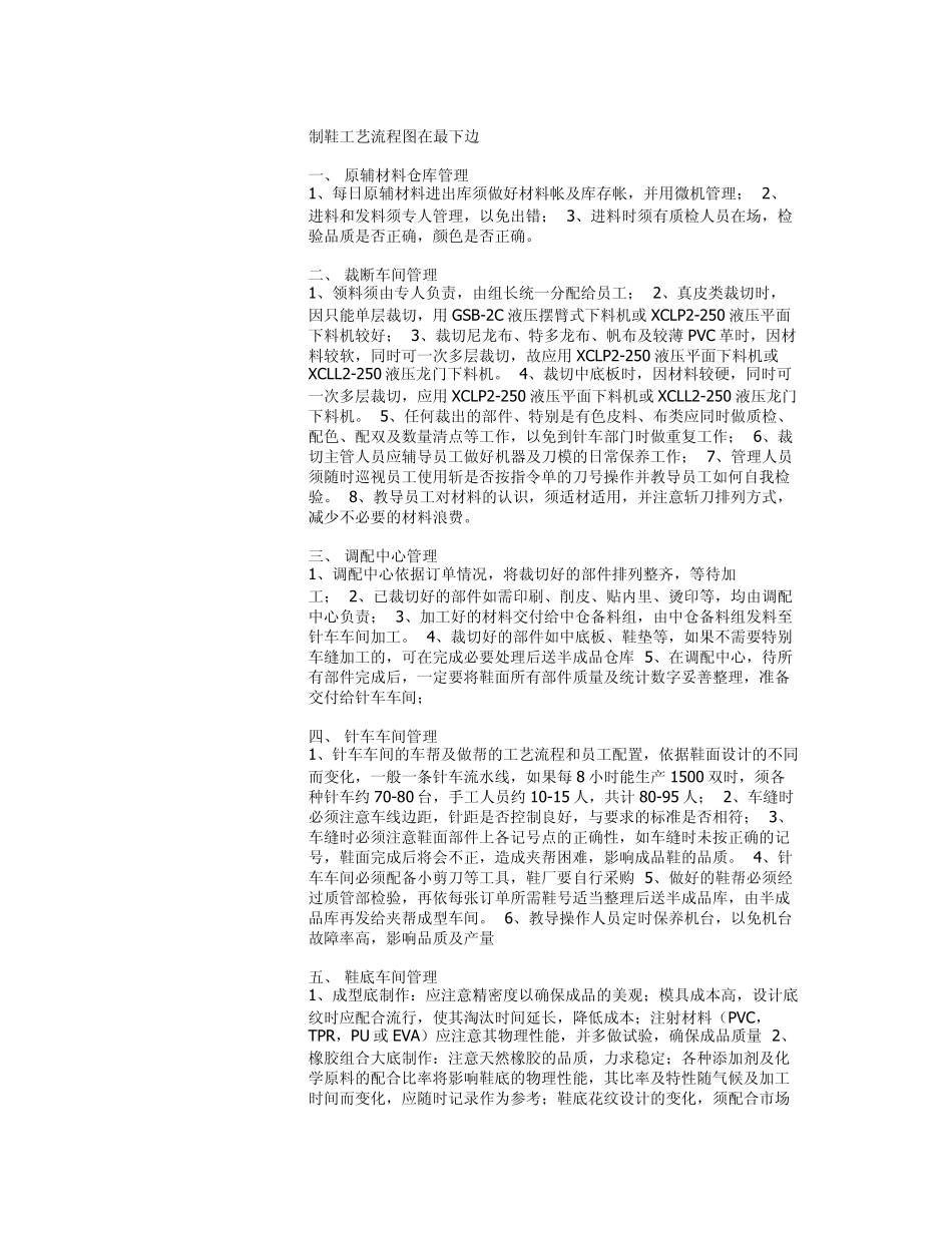 制鞋工艺及流程_第1页