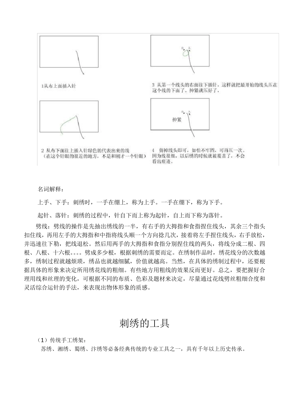 刺绣苏绣针法_第2页