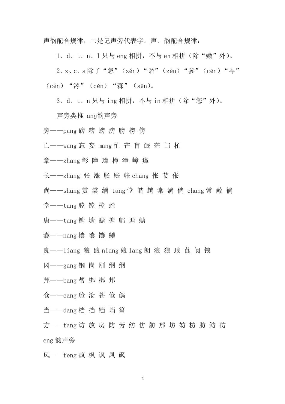 前鼻音和后鼻音的区别_第2页
