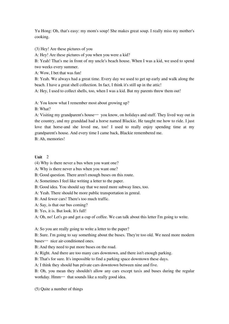 剑桥英语中级班听力脚本(剑桥二)_第2页