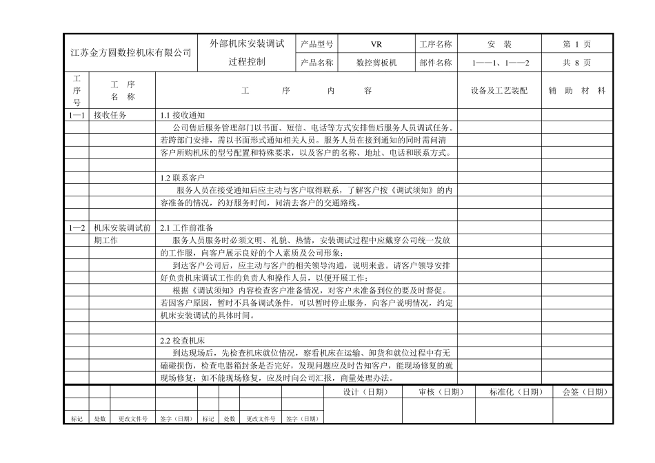 剪板机安装调试作业指导书_第3页
