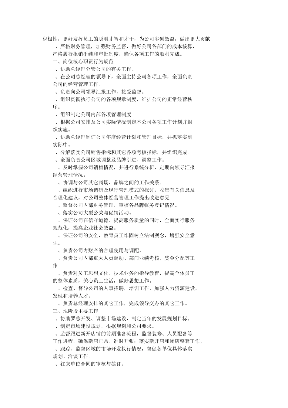 副总岗位职责_第2页