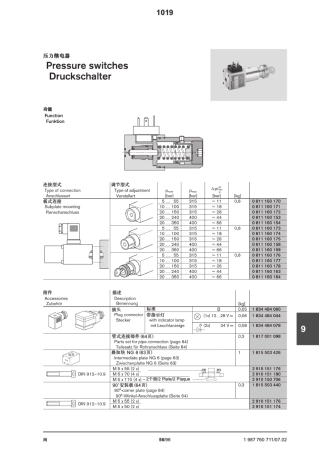 力士乐液压样本