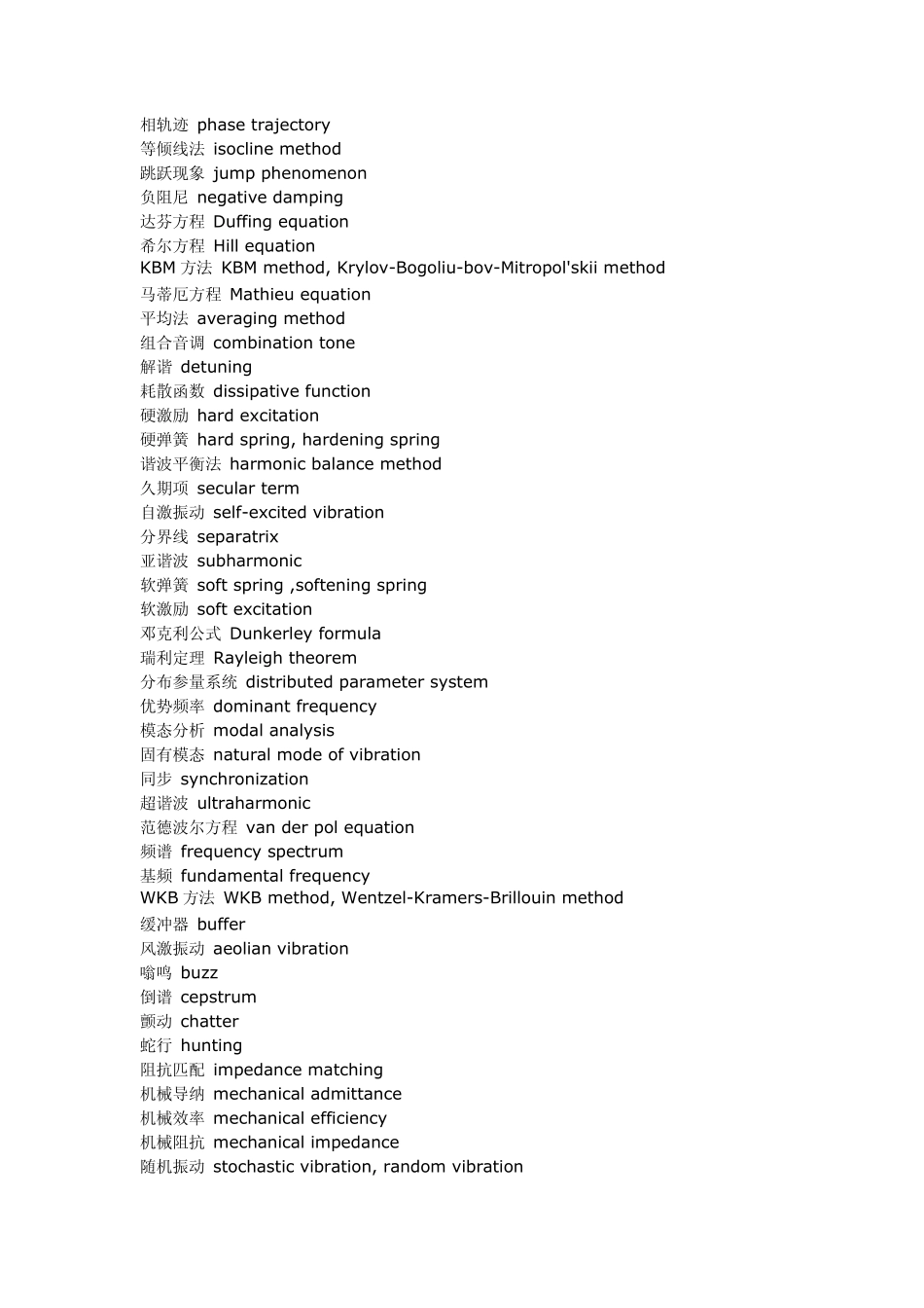 力学,流体力学,固体力学词汇英语翻译_第3页