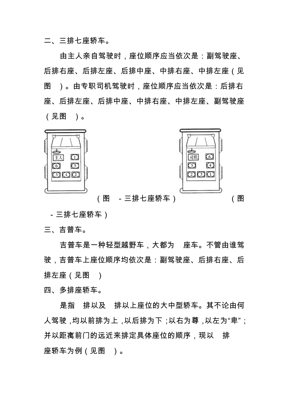 办公室人员必懂知识——会议、乘车、签字、用餐、入电梯、合影领导座次安排_第2页