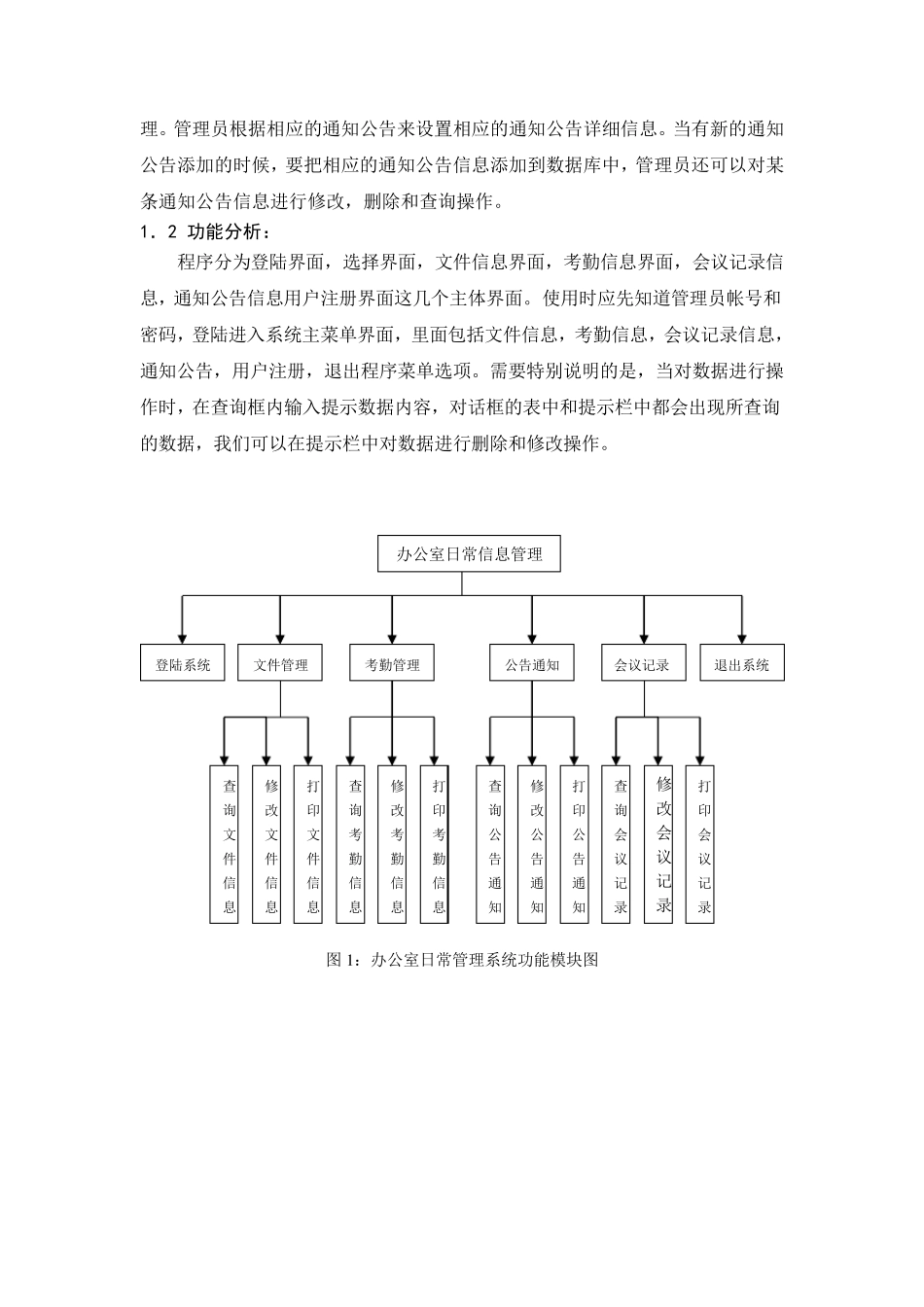 办公室日常信息管理系统数据库课程设计报告_第2页