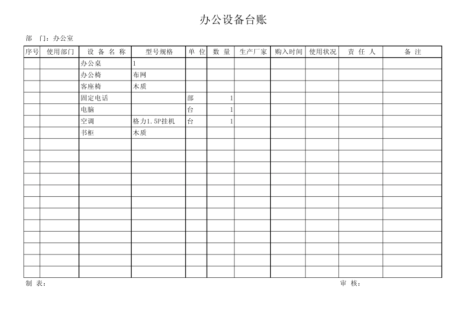 办公设备台账1_第3页