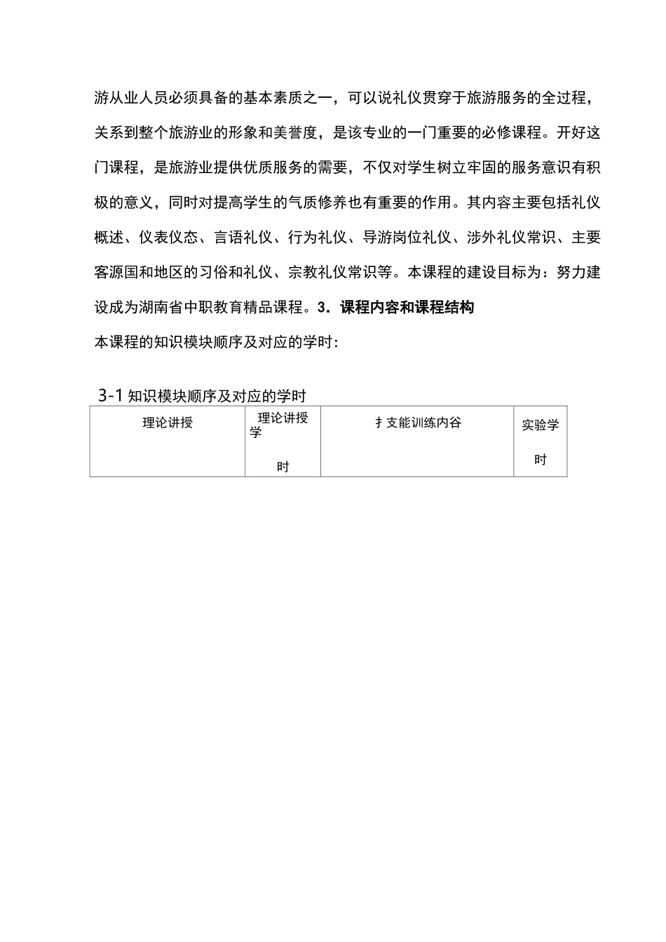 《旅游服务礼仪》精品课程介绍._第2页