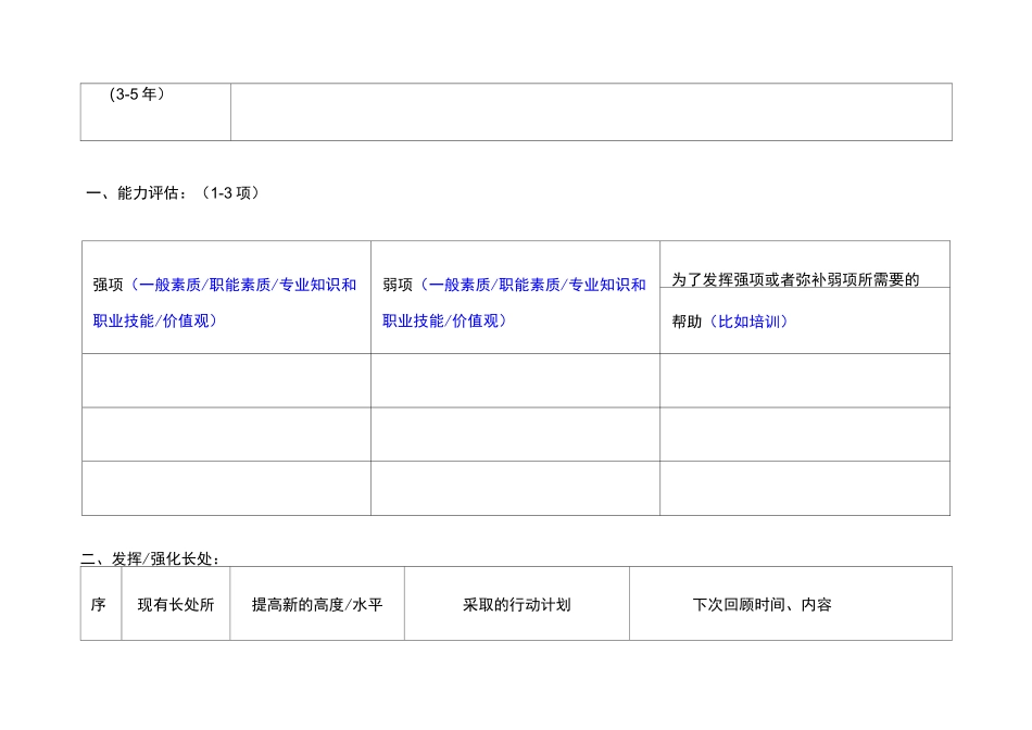 IDP个人能力发展计划_第2页