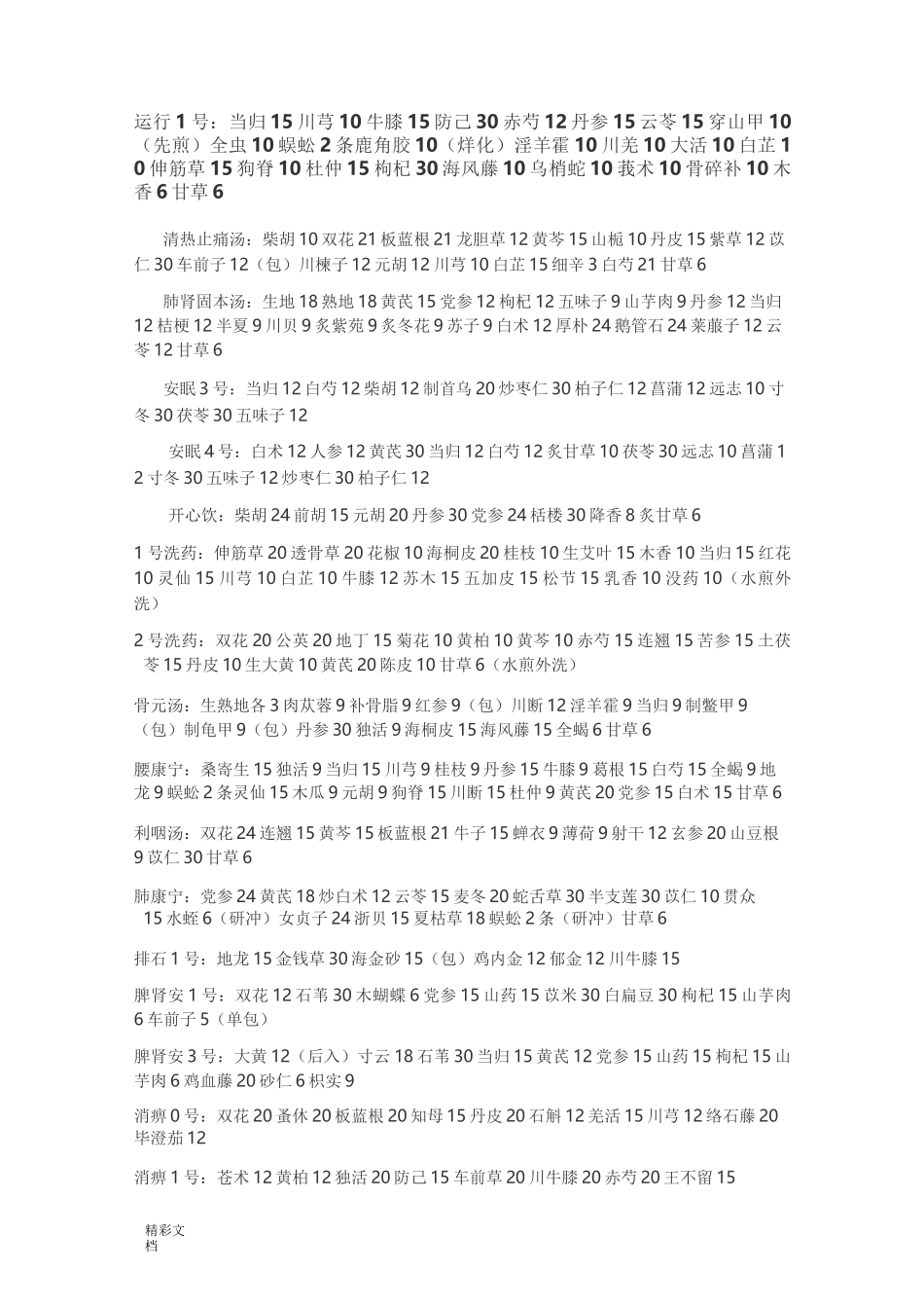 省中医内部协定方_第1页