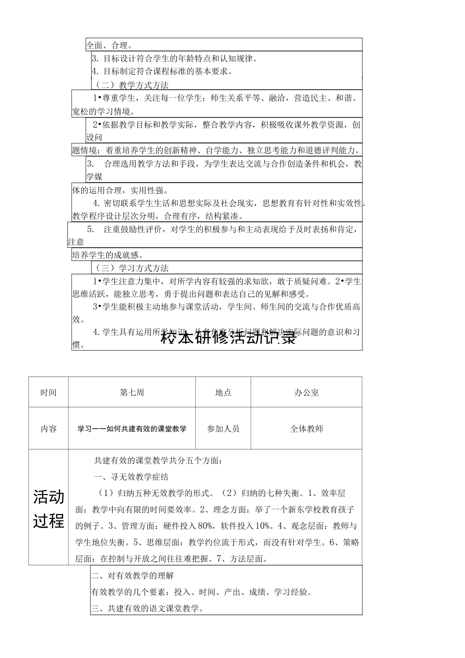 校本研修活动记录_第3页