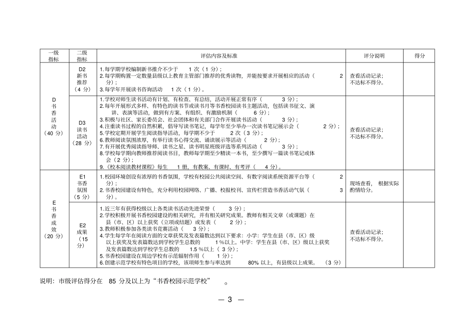 温州书香校园评价细则试行_第3页