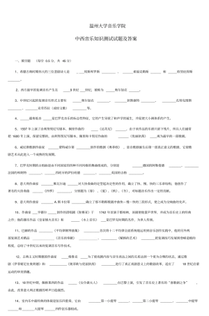 温州大学音乐学院汇总