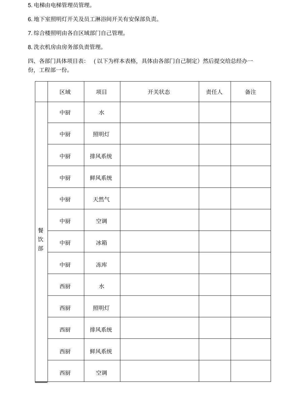 温泉假酒店节能降耗方案_第3页