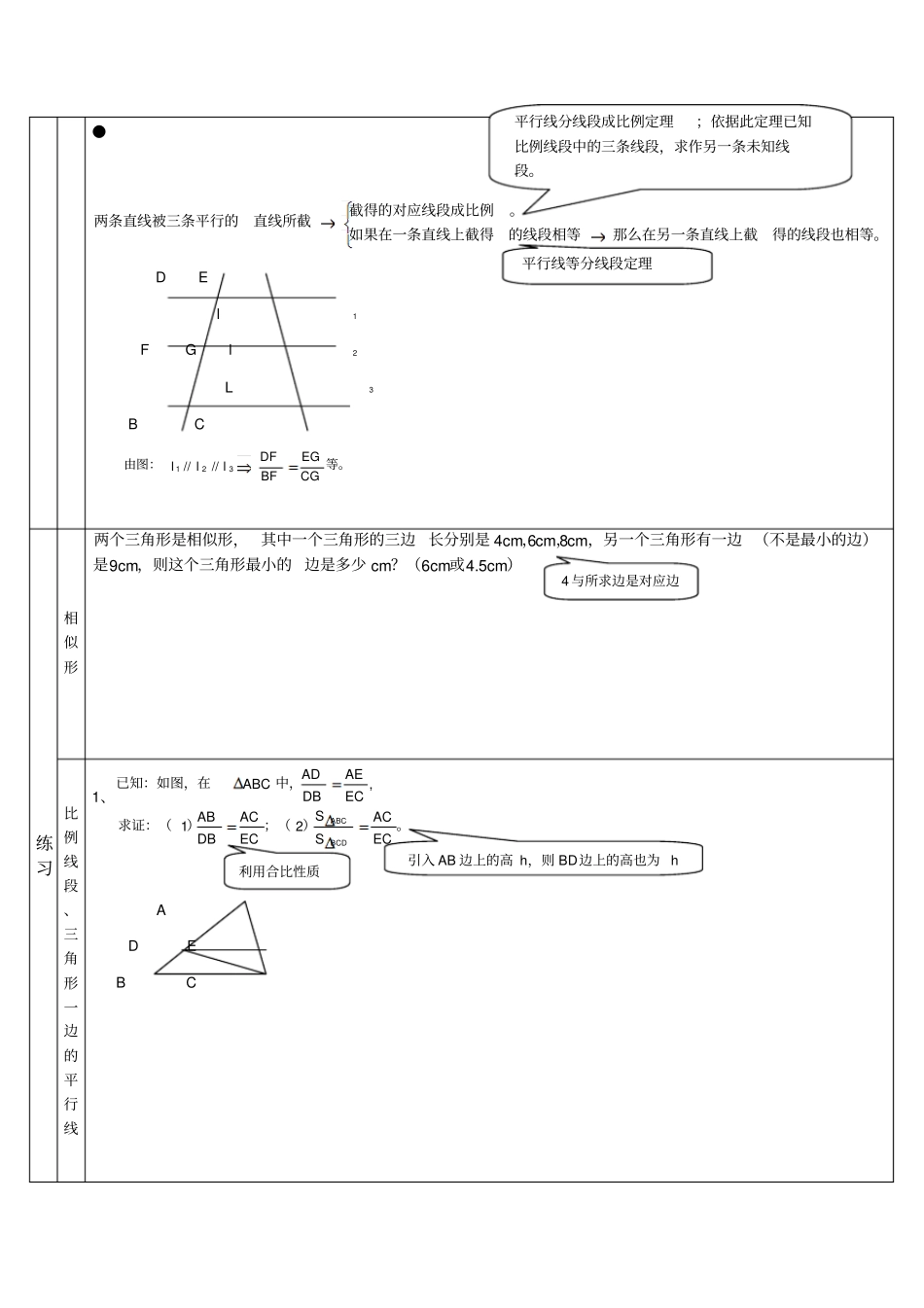温迪教育第二十四章相似三角形知识点总结一_第3页