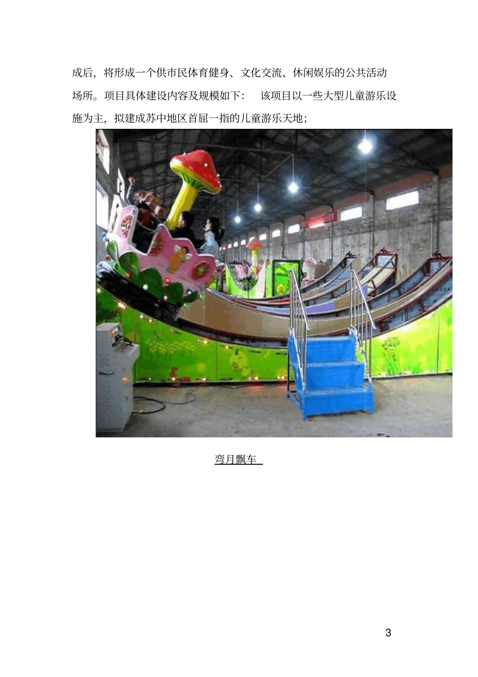 游乐园项目可行性研究报告_第3页