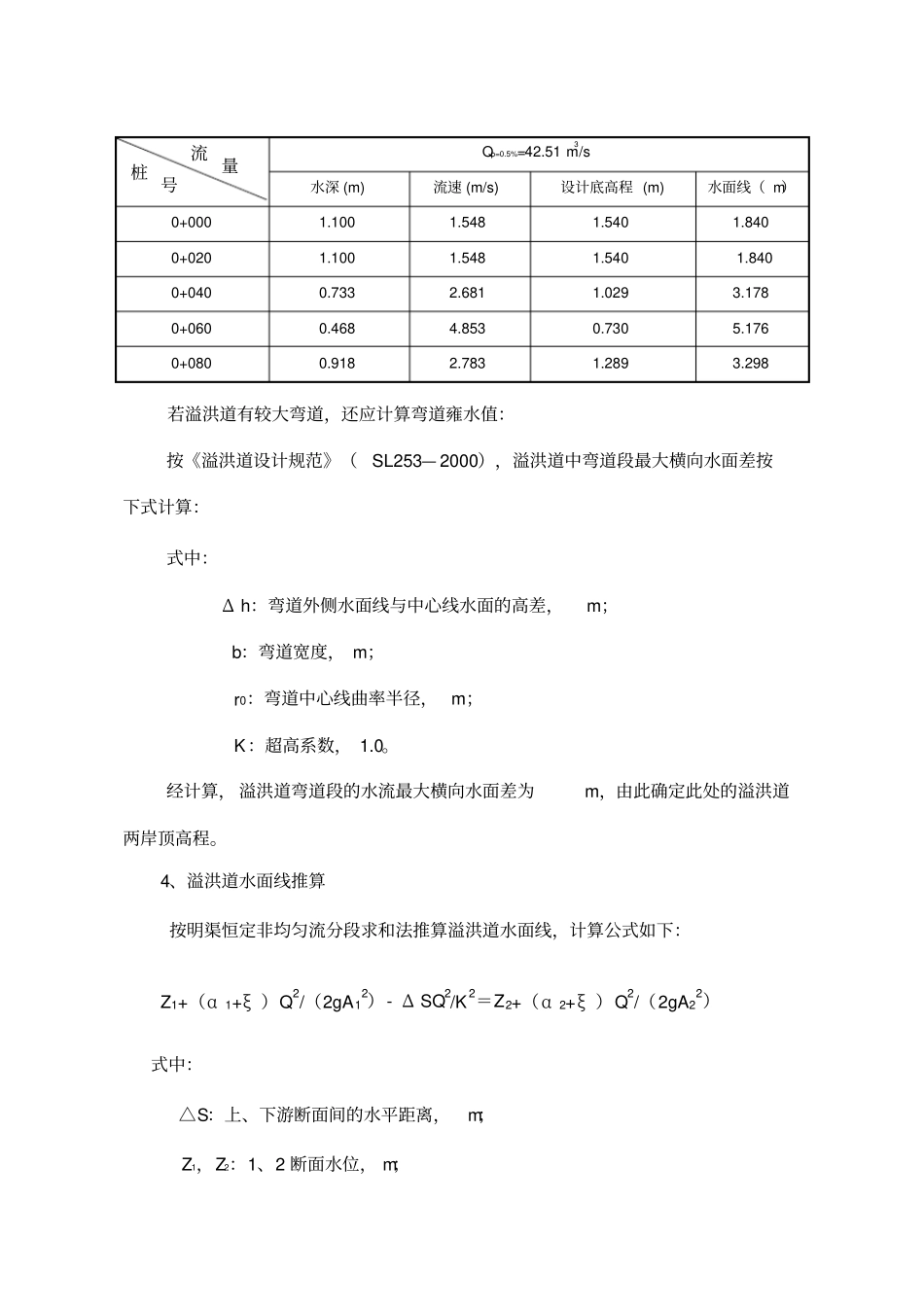 溢洪道水力计算报告部分_第3页