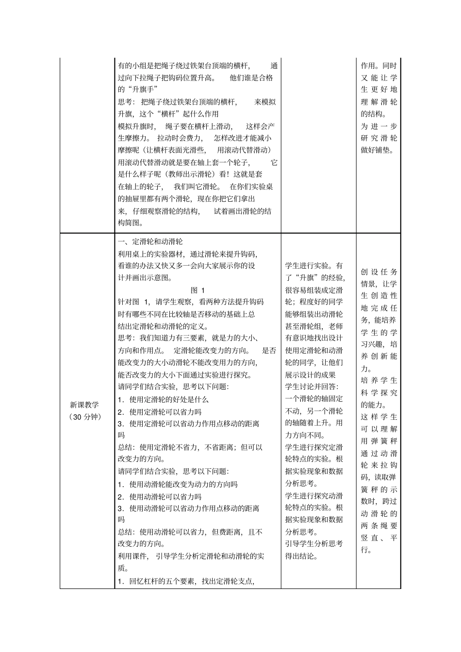滑轮教学设计_第2页