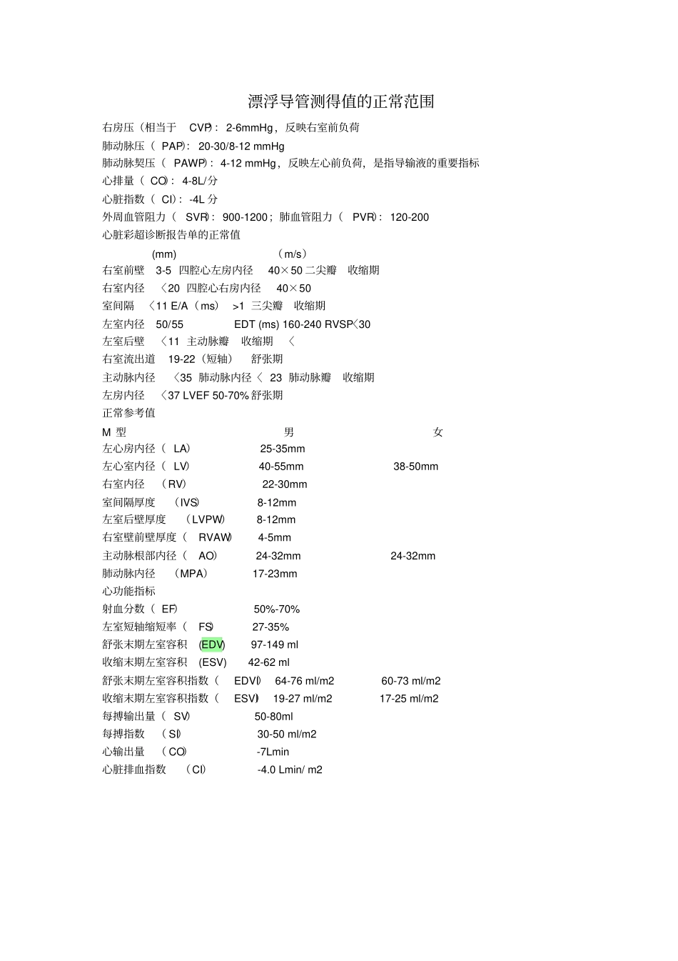 漂浮导管参数_第1页