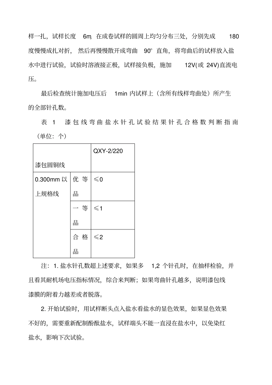 漆包线进料检验标准_第3页